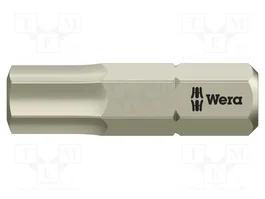 WERA Punta de destornillador Hex Plus HEX 6mm TORSION