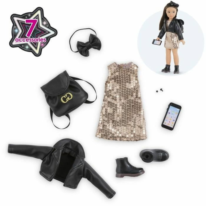 Corolle Vestimenta de fiesta para muñeca maniquí de 28 cm Corolle Vestimenta de fiesta para muñeca maniquí de 28 cm
