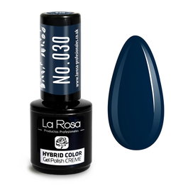 La Rosa Esmalte Semipermanente UV/LED Creme Nº 030 Azul Prusiano