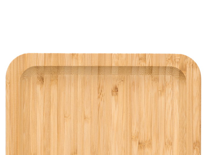 Kinvara Bandeja Rectangular de Bambú Natural Kinvara Bandeja Rectangular de Bambú Natural
