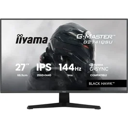 Iiyama G-Master G2741QSU-B1 Monitor Gamer 27 QHD IPS 144Hz Negro