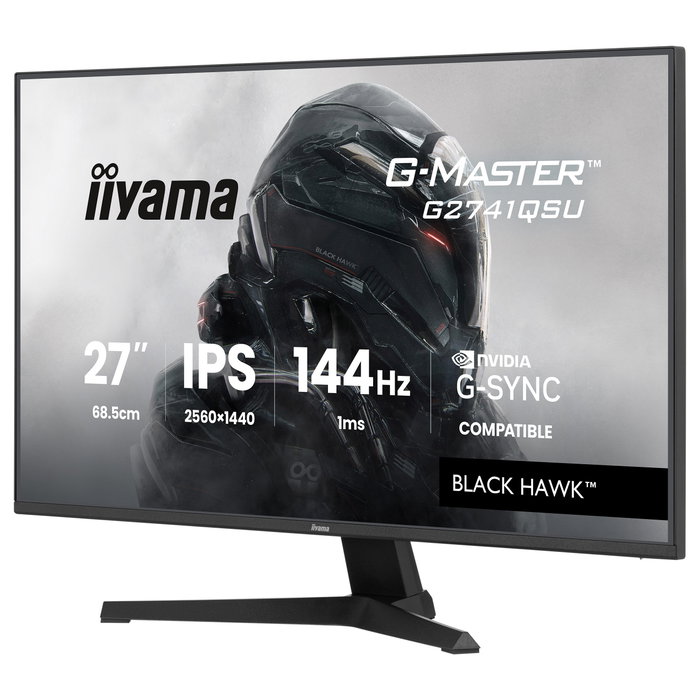 iiyama G-Master G2741QSU-B1 Black Hawk 27 Pulgadas QHD IPS 144Hz
