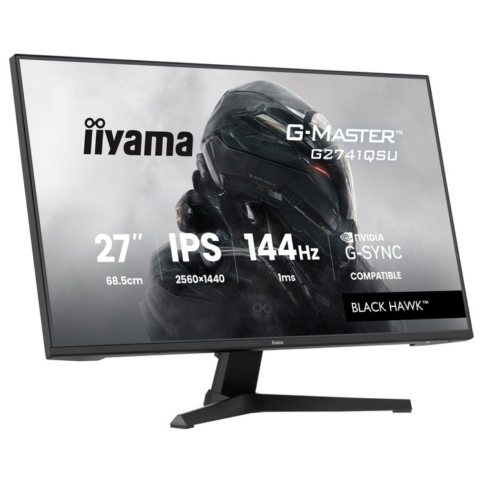 iiyama G-Master G2741QSU-B1 Black Hawk 27 Pulgadas QHD IPS 144Hz