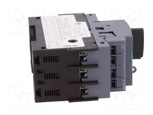 SIEMENS 3RV2011-1JA15 Interruptor motorizado 4kW NO+NC 220-690VAC