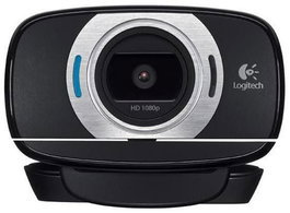 Logitech C615 Webcam Full HD 1080p con Autofoco, 8MP/2MP, USB 2.0, Color Negro