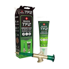 Fasi Weldtite TF2 Kit de pistola de aplicación y tubo de grasa con teflón universal 125g (Refs. 727829 y 727830)