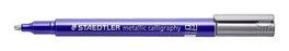 Rotulador Fibra Staedtler Metallic Calligraphy Caligrafia Plata Estuche De 10
