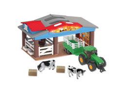 JugaToys Granja con tractor y accesorios con luces y sonidos