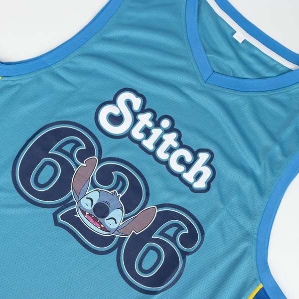 Cerdá Camiseta Corta Basketball Stitch Talla S Azul Cerdá Camiseta Corta Basketball Stitch Talla S Azul