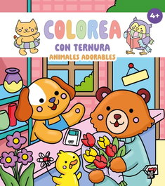 BALLON Colorea con Ternura - Animales Adorables