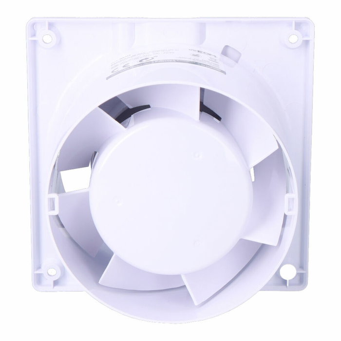 Edm Extractor de aire con tapa blanca de 11W y ø10cm