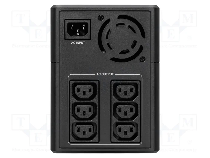 Eaton 5E Gen2 2200 USB Sistema de alimentación ininterrumpida de línea interactiva, 2,2 kVA, 1200 W, 6 salidas AC, Negro