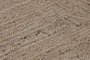 DKD Home Decor Alfombra de Yute y Algodón 160x230 cm Natural