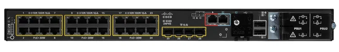 Cisco IE-9320-24P4S-E Switch Industrial Gestionado L2/L3 con 24 Puertos SFP+