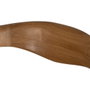 Ixia Silla Apilable de Teka en Madera Natural con Asiento de Malla