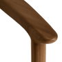 Ixia Silla Apilable de Teka en Madera Natural con Asiento de Malla