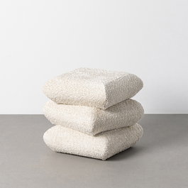 Puf Crema Dm-Tejido 42 X 42 X 42 cm
