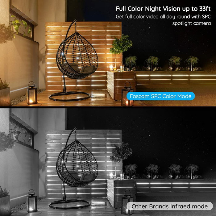 CÁmara foscam s41-w de vigilancia bullet ip exterior 2560 x 1440 pixeles techo/pared