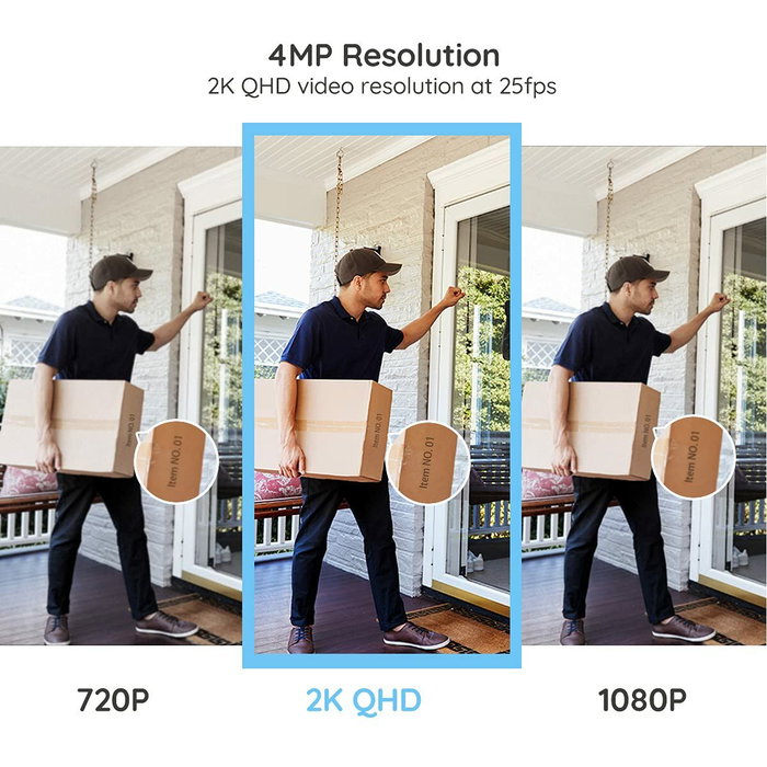 CÁmara foscam s41-w de vigilancia bullet ip exterior 2560 x 1440 pixeles techo/pared