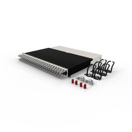 PATCHBOX patchbox.one 8RU UTP Grey Solución de gestión de cables para rack con 24 cables retráctiles