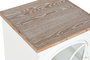 Mesita De Noche Romantico DKD Home Decor Blanco Natural 40 x 56 x 45 cm
