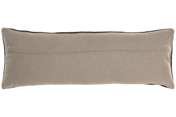 DKD Home Decor Cojín Kilim Lana y Yute Multicolor 30x85 cm