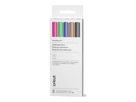 Cricut Infusible Ink Pen Basic 0.4 - Bolígrafo de Tinta Infusible para Transferencias Térmicas y Personalización