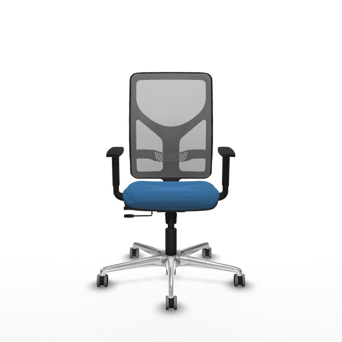 PIQUERAS Y CRESPO Silla de oficina Motilla Azul claro y Gris PIQUERAS Y CRESPO Silla de oficina Motilla Azul claro y Gris