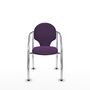 Silla de Recepción Hellín Piqueras y Crespo 220PTCRB760 Morado 2 Unidades