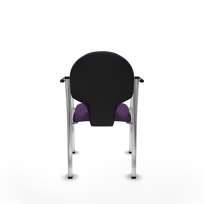 Silla de Recepción Hellín Piqueras y Crespo 220PTCRB760 Morado 2 Unidades