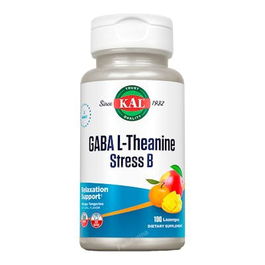 KAL Gaba L-Theanine Stress B 100 Comp. Apto Veganos Sabor Mango