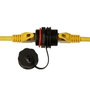 Logon Professional Acoplador de Mamparo Cat.6A RJ45 IP68 TWPGLAND83 - Pack de 5