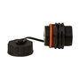 Logon Professional Acoplador de Mamparo Cat.6A RJ45 IP68 TWPGLAND83 - Pack de 5