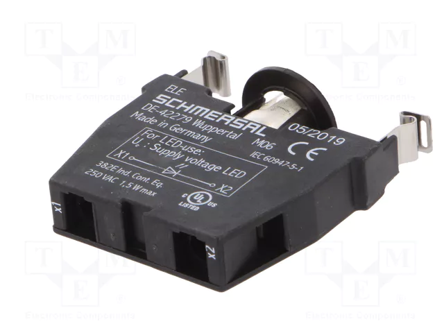 SCHMERSAL Enchufe para lámparas serie EF 22mm