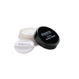 BENECOS Polvos Sueltos Translúcidos Vegano 6Gr, Polvo Facial Matificante con Arroz, Maíz y Vitamina E, Ideal para Pieles Sensibles y Secas