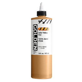 Golden High Flow Colores Acrílicos Tono Indio Amarillo 473 ml