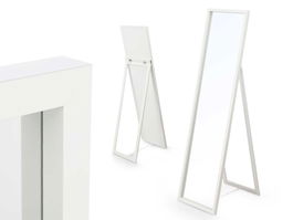 Giftdecor Espejo de Pie 30 x 120 cm Blanco (Set de 6)
