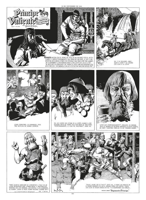 Tebeos Dolmen Editorial S.L. Príncipe Valiente Integral : 1943-1950