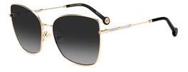 Carolina Herrera HER-0133-S-000 Gafas de sol para mujer con cristal gris y detalles dorados