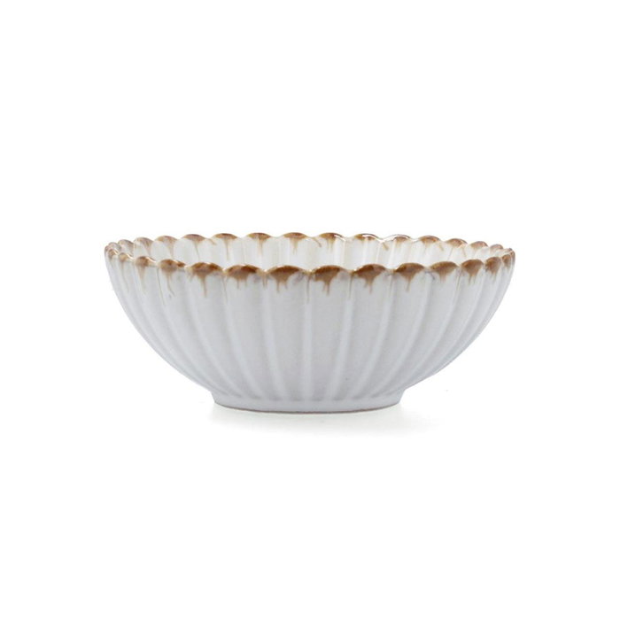 Bidasoa Bol de Porcelana Milky Blanco con Relieve Bidasoa Bol de Porcelana Milky Blanco con Relieve