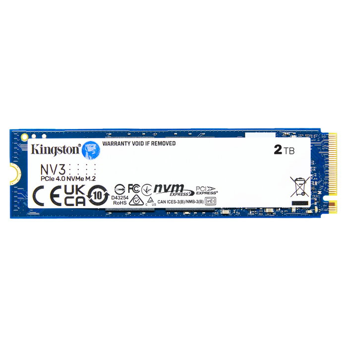 Kingston NV3 SSD M.2 2280 2 TB PCIe 4.0 NVMe