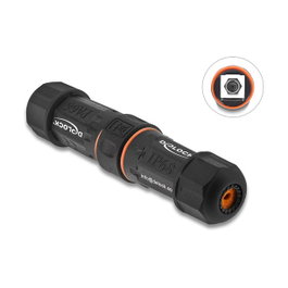 DeLOCK 90708 Prensaestopas de cable F Buchse a F Buchse resistente al agua