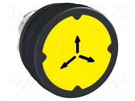 SCHNEIDER ELECTRIC Interruptor de presión Harmony XB4 Amarillo 22mm