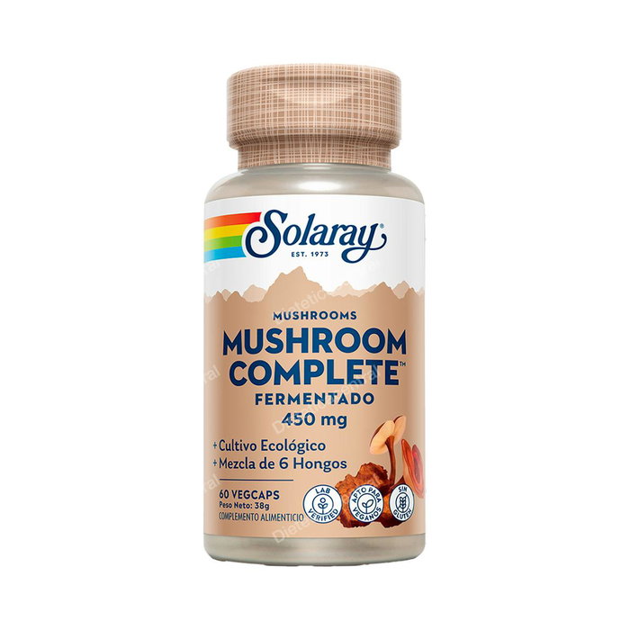 SOLARAY Mushroom Complete 60 Cápsulas Vegetales SOLARAY Mushroom Complete 60 Cápsulas Vegetales