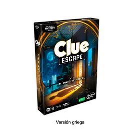 Cluedo Juego de Mesa The Midnight Hotel Griego F6417 Hasbro Gaming, Edad +10 años