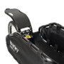 Burley Coho XC Remolque de Bicicleta Monorueda, 70L Capacidad, Rueda 16", Plegable