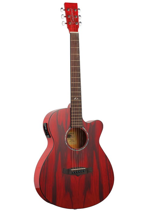 Guitarra Acústica Tanglewood Azure Super Folk Roja Guitarra Acústica Tanglewood Azure Super Folk Roja