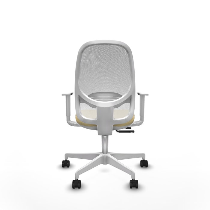 PIQUERAS Y CRESPO Silla de oficina Cilanco Crema y Blanco PIQUERAS Y CRESPO Silla de oficina Cilanco Crema y Blanco