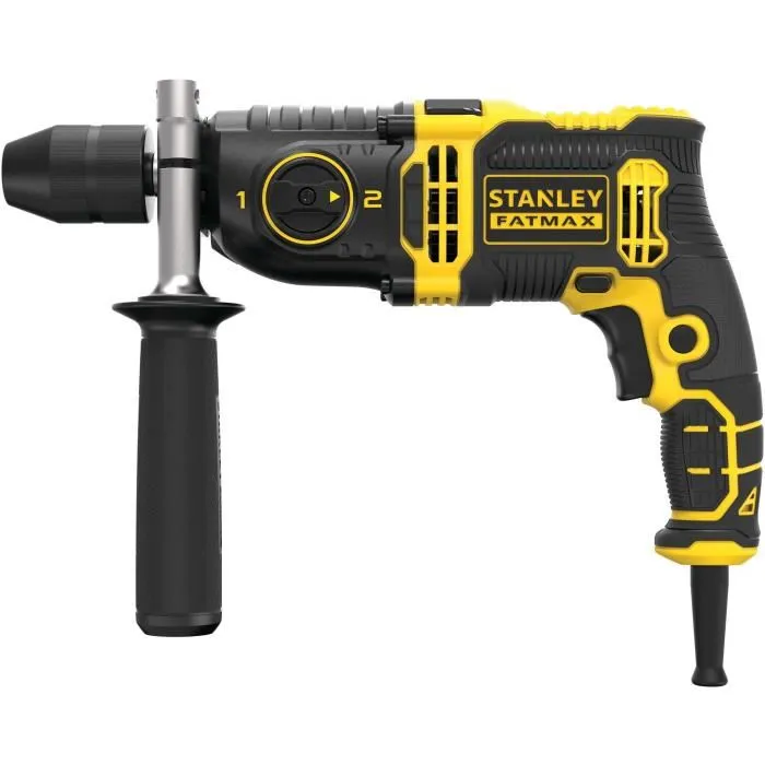 Stanley Fatmax Taladro de impacto FMEH850K-QS 850W 13mm 2 velocidades