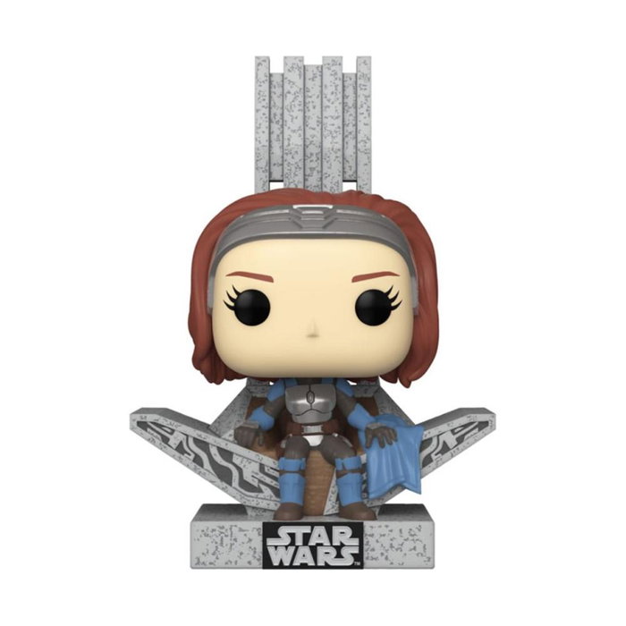 FUNKO Figura POP Deluxe Star Wars Mandalorian Bo-Katan Kryze en el Trono